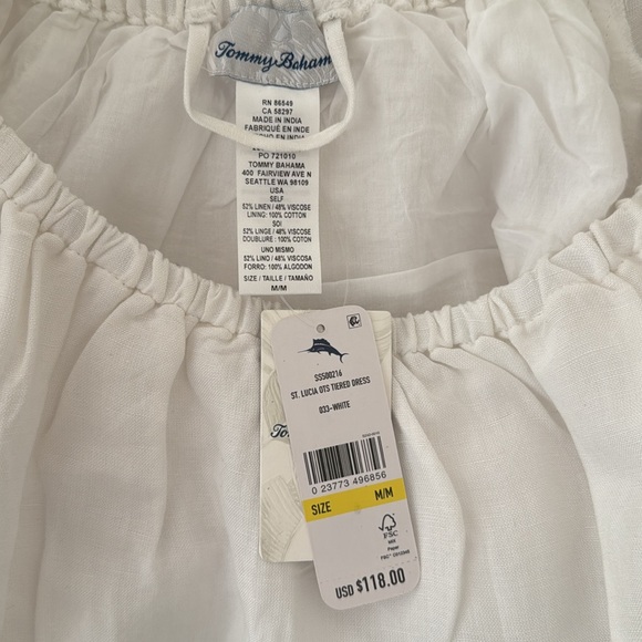 TOMMY BAHAMA ST. LUCIA TIERED DRESS - Picture 6 of 7